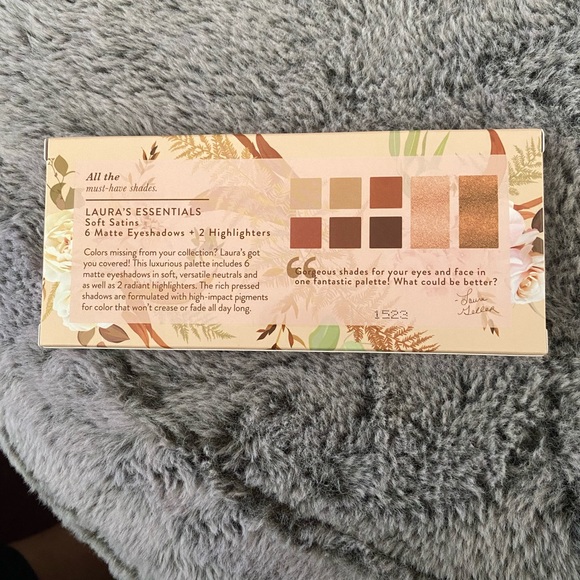 Brand new Laura Geller soft satins eye shadow and highlighter palette - Picture 1 of 2